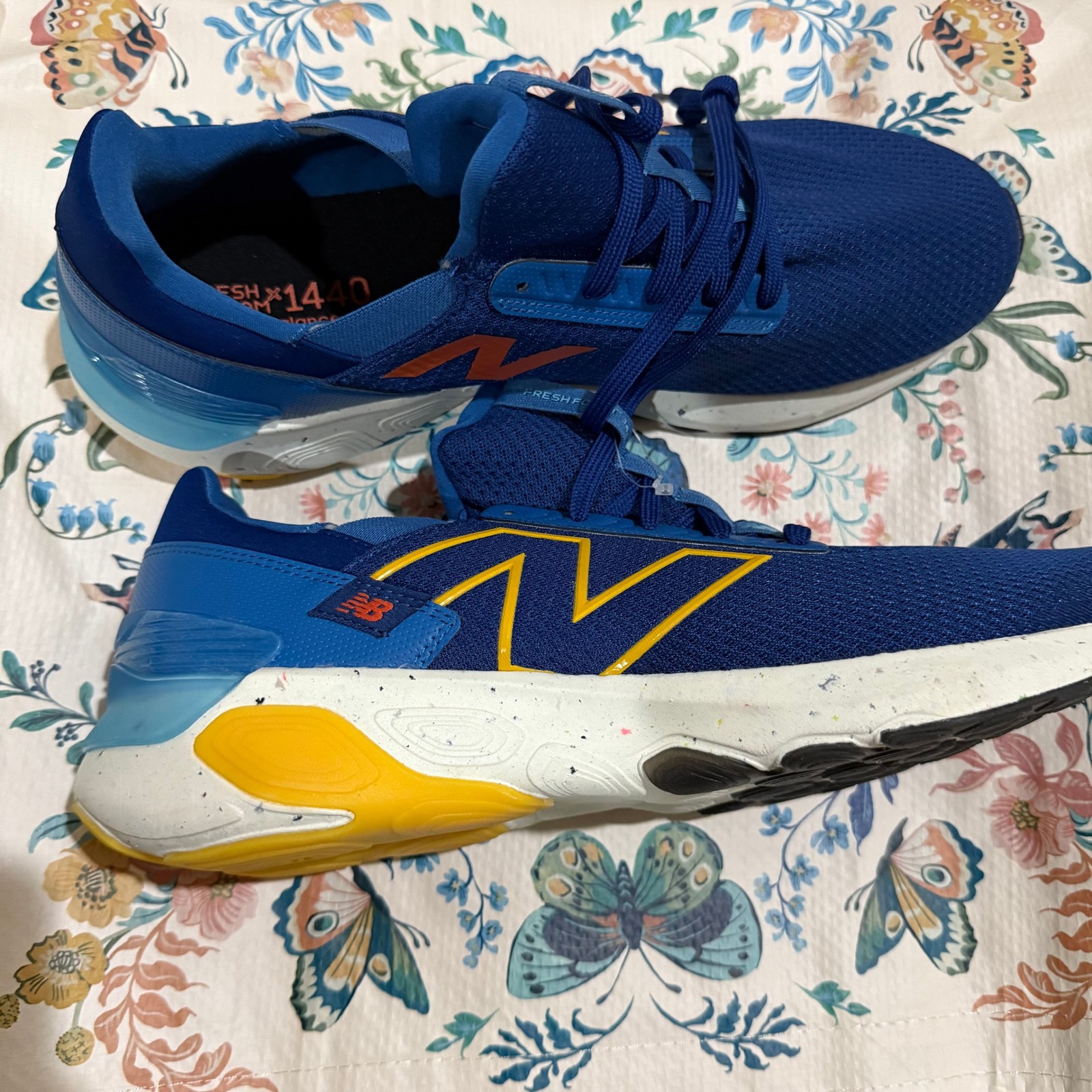 Nwob New Balance Fresh Foam 1440 Running Shoes Comfort Athletic Blue 14